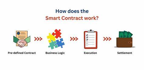  Blockchain smart contract code on laptop for high-demand freelancing skills

